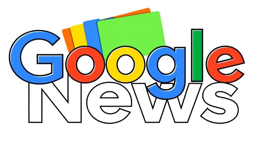 Vibrant Google News logo for AI copyright lawsuit discussion.