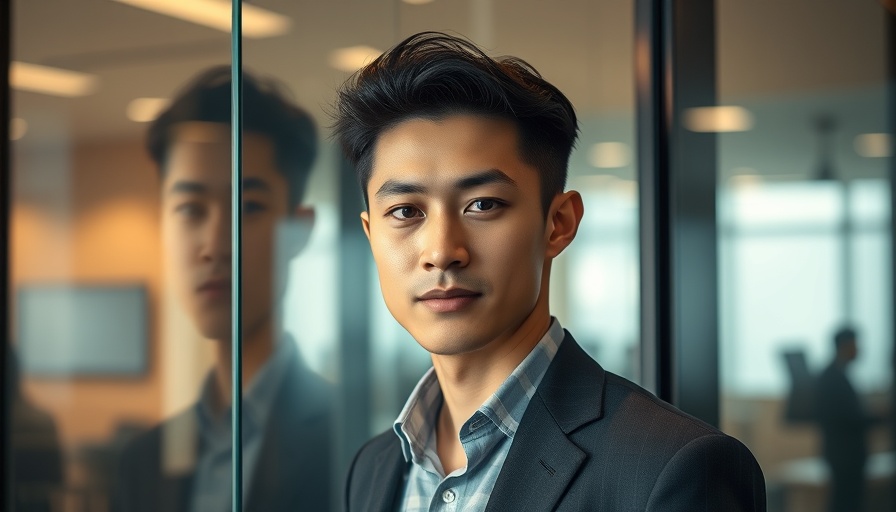 Young Asian male in office setting for Meta Scale Acquisition.