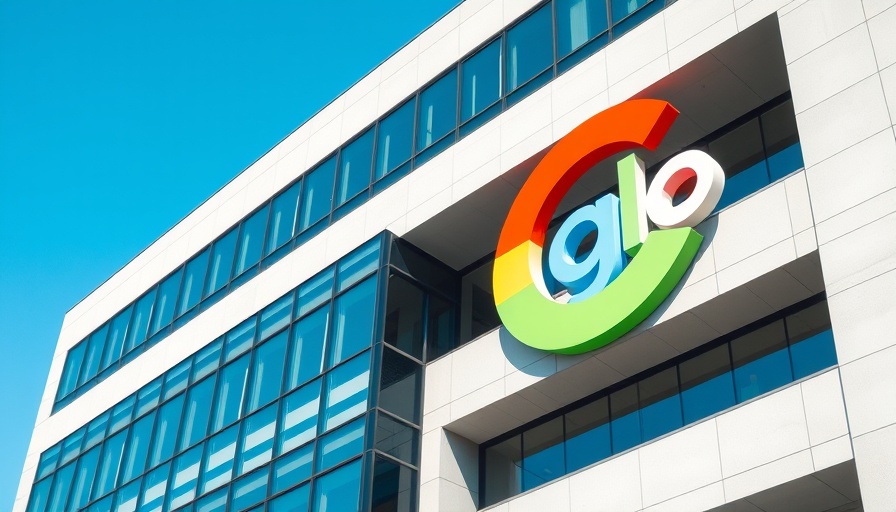 Close-up of Google building logo, representing corporate relations amid Google cuts ties with Scale AI.