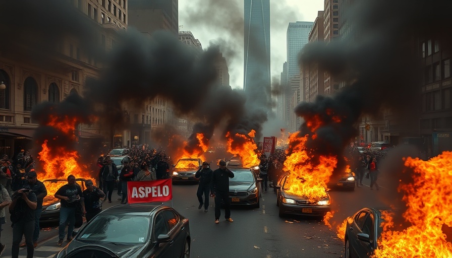 Waymo limits service due to No Kings protests with burning cars
