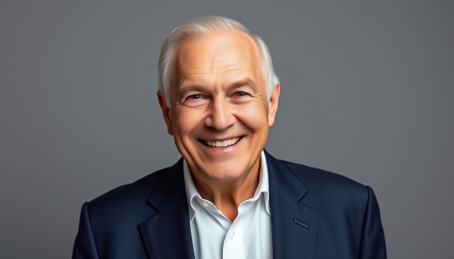 Professional portrait of a smiling man, related to North Carolina workforce.