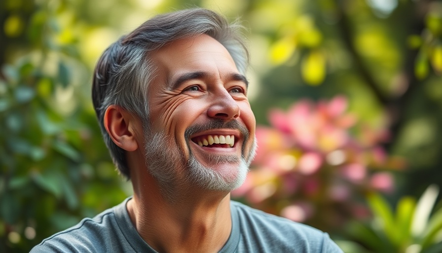 Middle-aged man in nature smiling; Nashville nonprofit news feature.