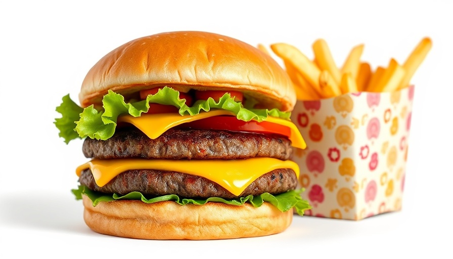 Cheeseburger and fries from a Nashville new restaurant opening