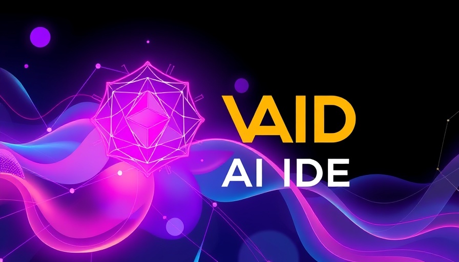 Void AI IDE update announcement with abstract design