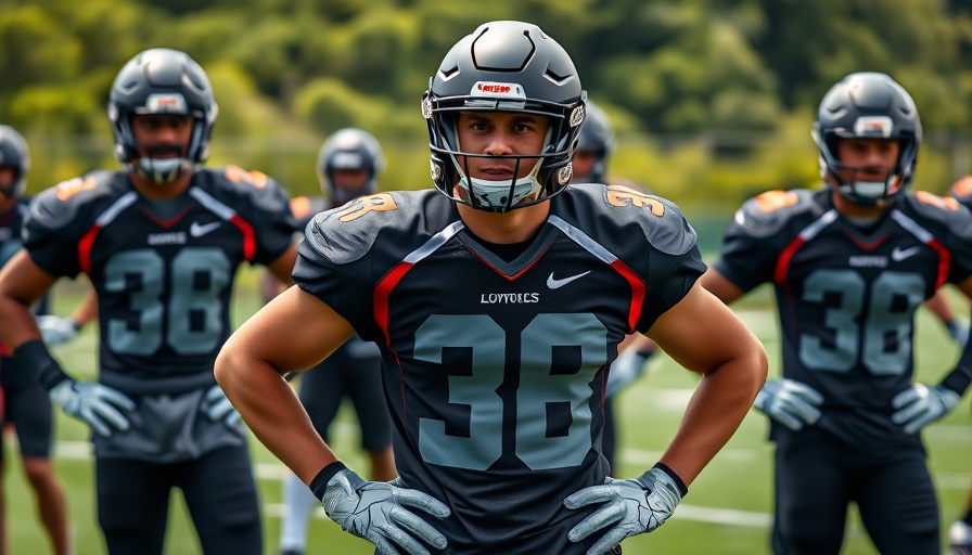 Saints news: Athlete in black jersey at practice.