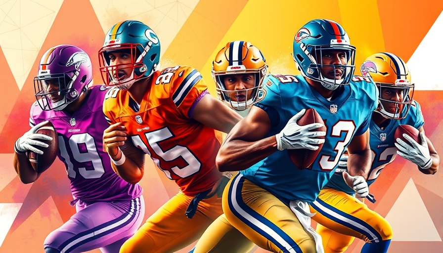 Saints QB competition illustration featuring football players.