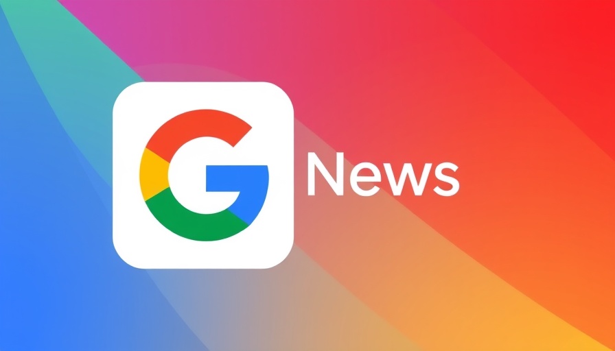 AI Basics: Google's colorful news icon illustration
