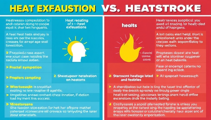 Comparison of heatstroke vs heat exhaustion symptoms in Charlotte.