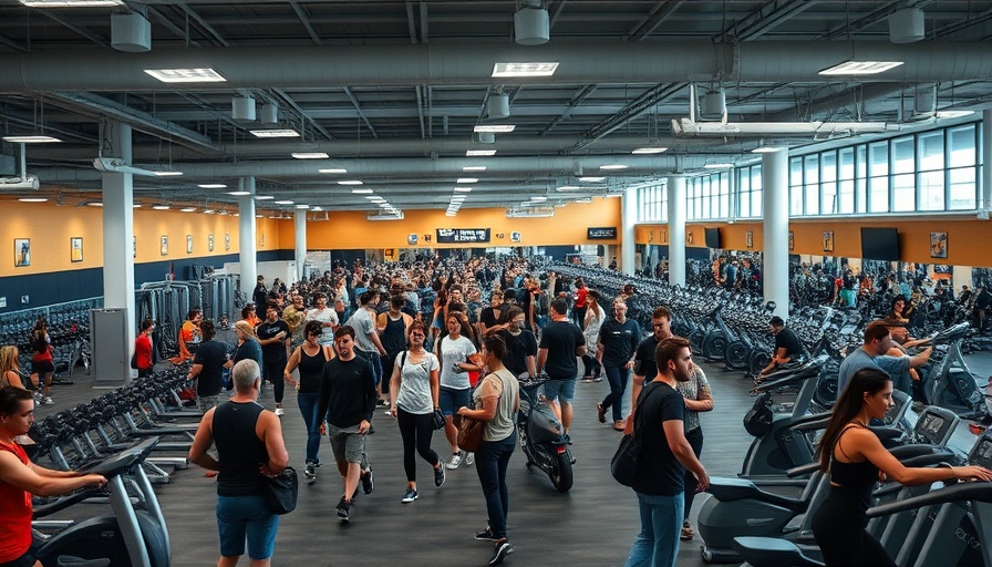 EoS Fitness in Webster gym interior with active members, modern equipment.
