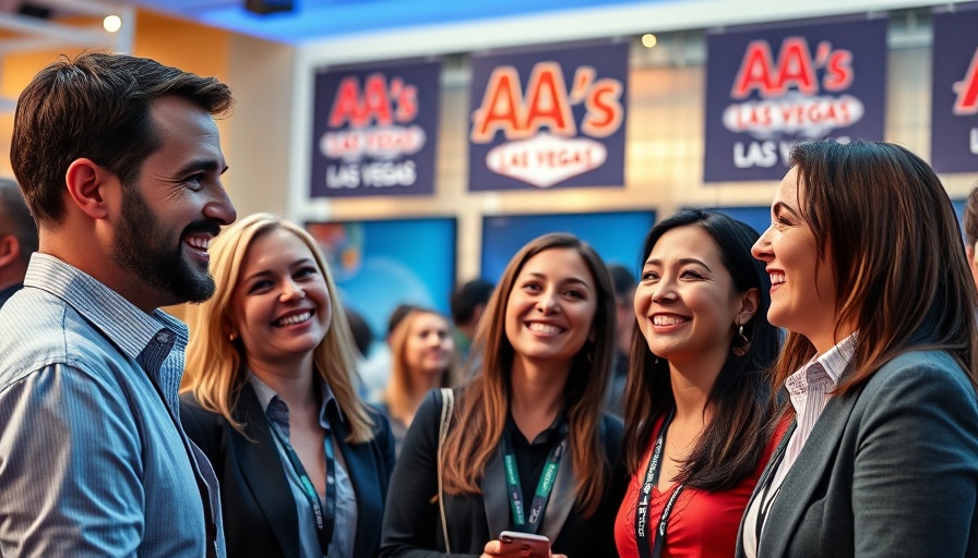 A's ballpark completion 2028 promotional event with attendees smiling.