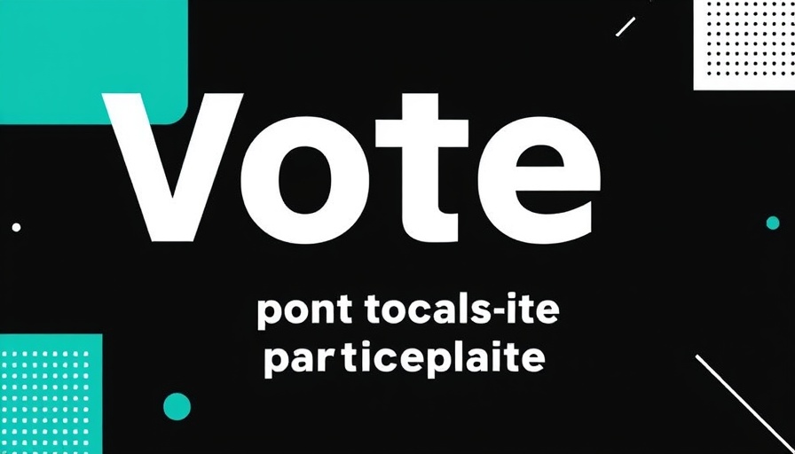 Bold graphic vote logo for Best of Home Ballot New Orleans