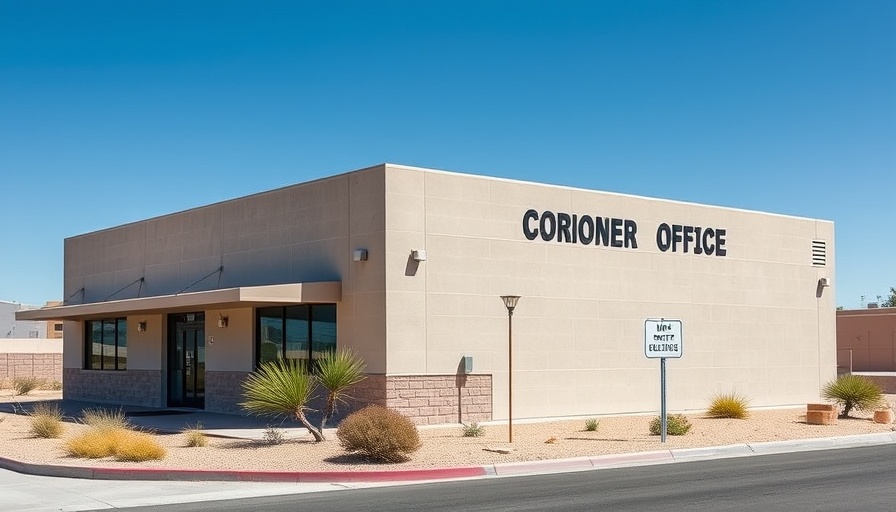 Clark County Coroner's Office in relation to Las Vegas murder-suicide incident.