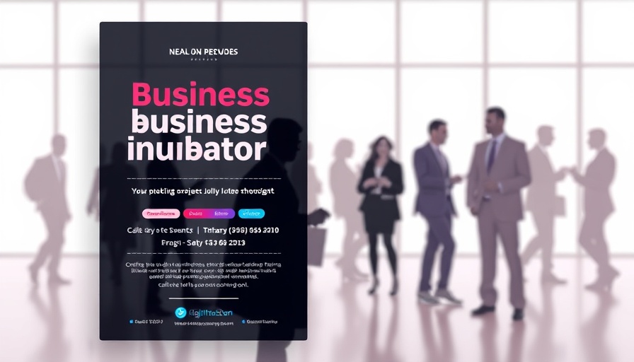 South DeKalb pop-up business incubator flyer promoting free event for small businesses.