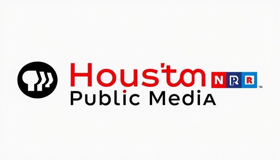Houston Public Media logo with PBS and NPR branding on white