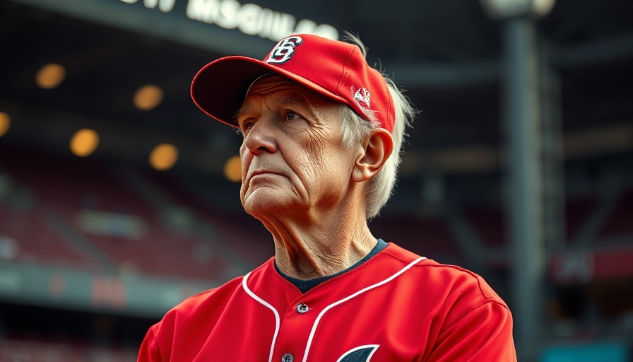 Ron Washington considering a health decision, thoughtful profile gaze.