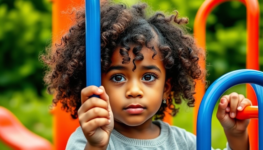 Child exploring playground as part of child care options in New Orleans.