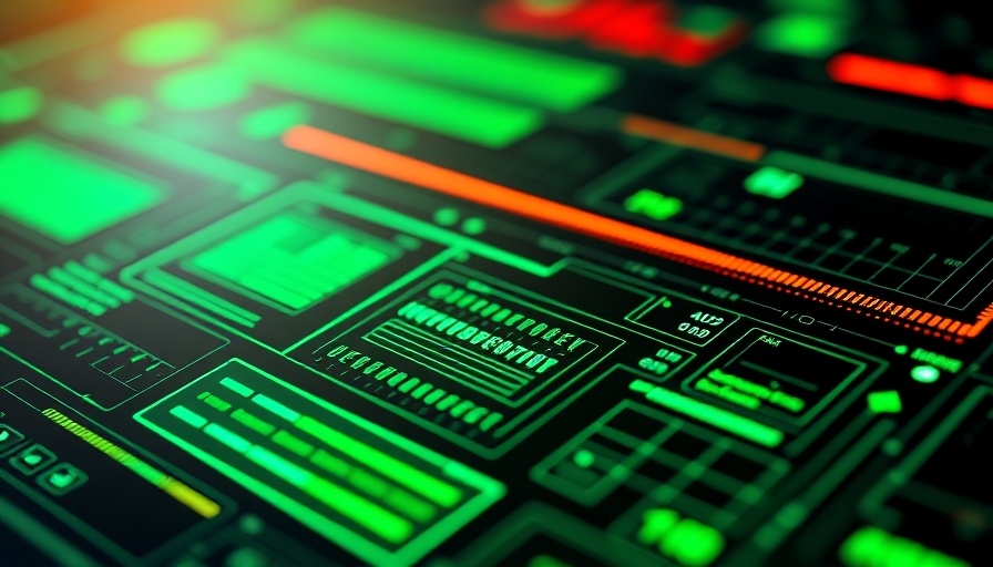 Futuristic Cloud Code GUI Toolkit with neon graphics.