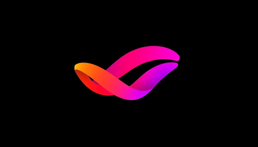Vibrant gradient logo for short-form video editing app.
