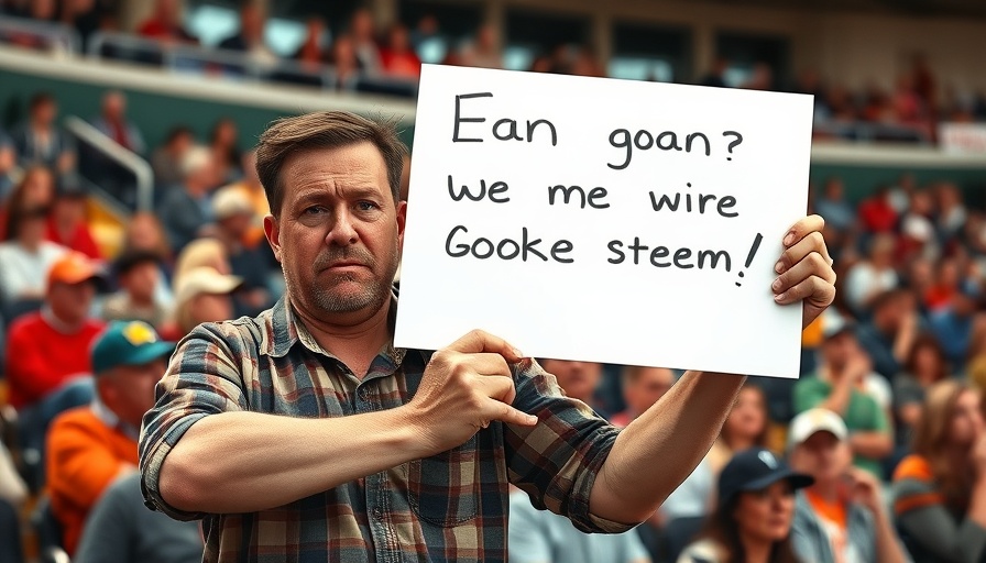 Houston Texans news: Fan holds protest sign at game.