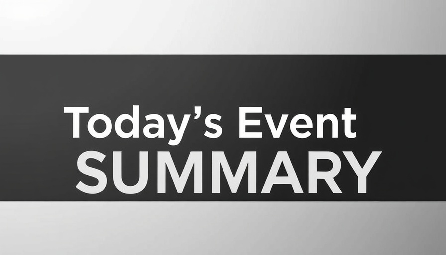 Today's Event Summary banner related to Miami events tonight.