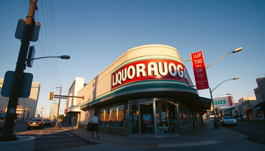 Tropicana Avenue liquor store in Las Vegas.
