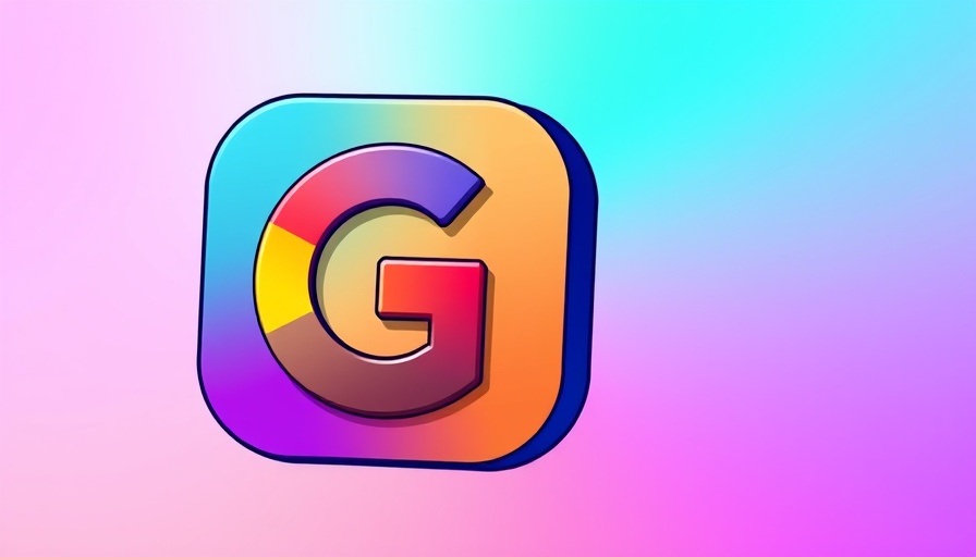 Colorful app icon representing digital content