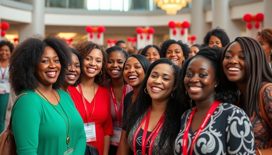 Women enjoying Delta Sigma Theta National Convention
