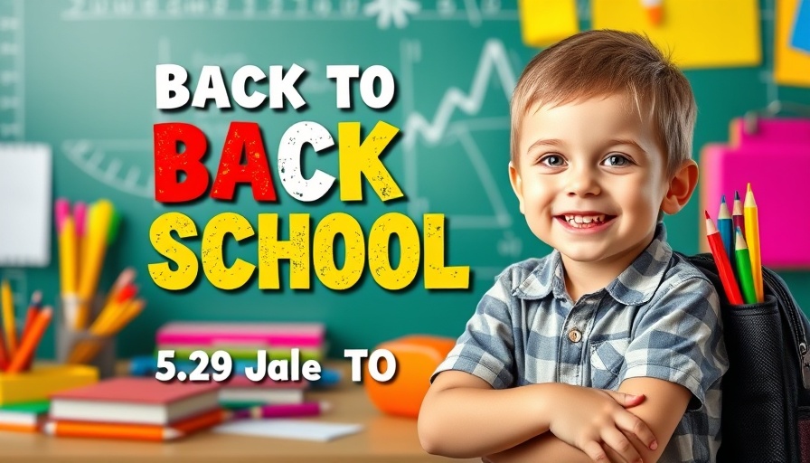 Back to school events in Charlotte NC promotional banner