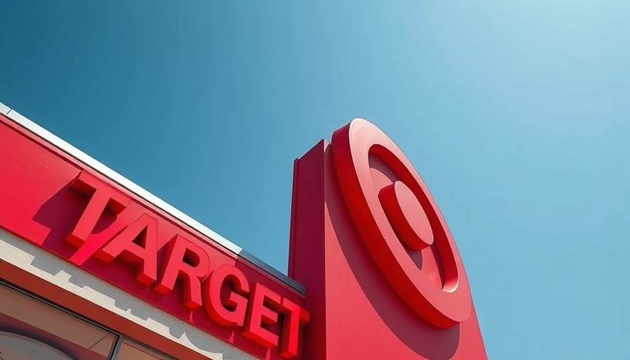 Bold Target store sign against clear blue sky, $300K Donation Controversy