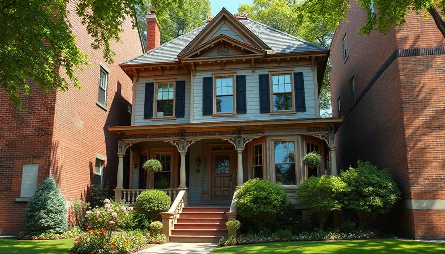 Victorian house showcasing inviting facade in natural sunlight.