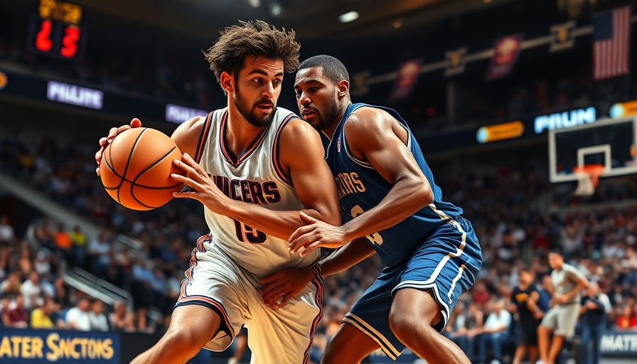 NBA Summer League highlights: Intense player action on court.