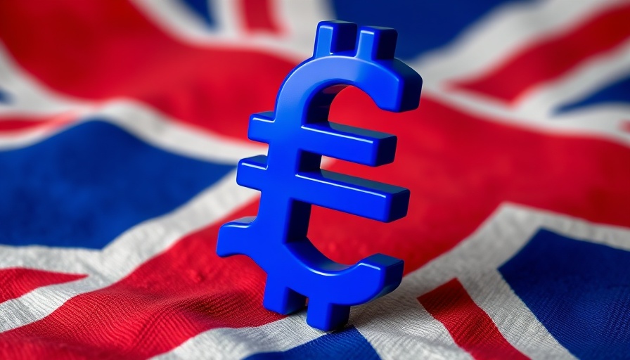 UK venture capital investment diversity concept with British flag and pound symbol.