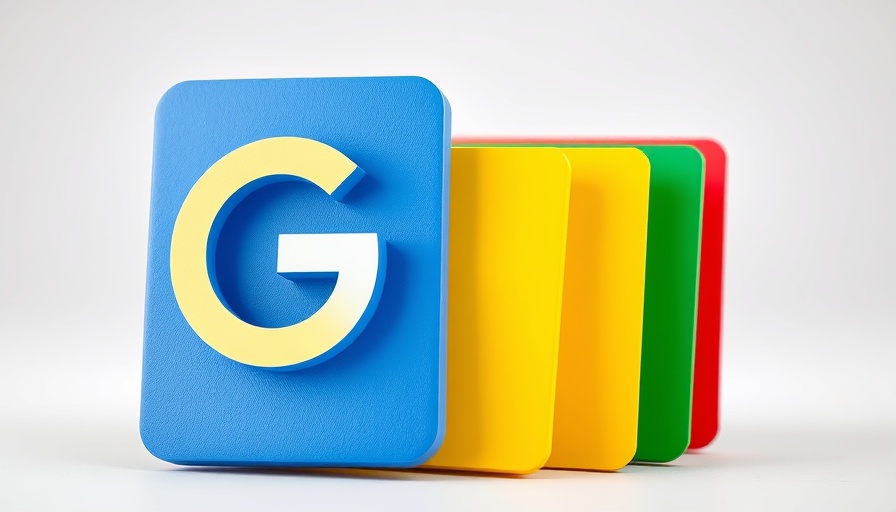 AI stocks predictions 2025 concept with colorful layered Google News icon.