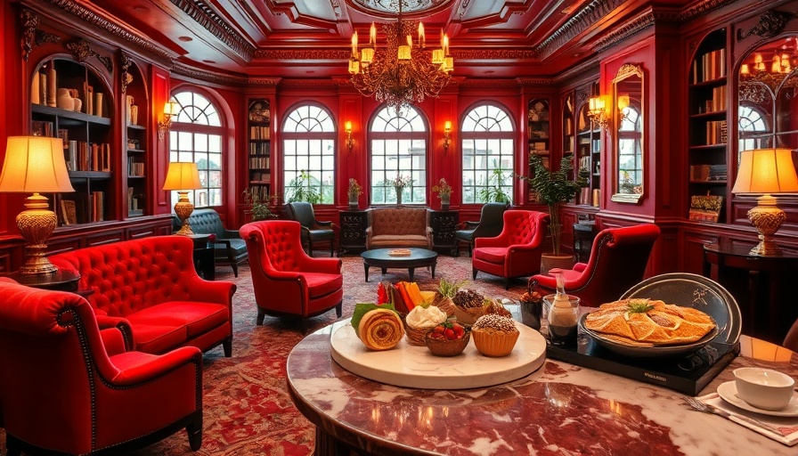 Elegant lounge and gourmet dishes at Bastille Day Celebration New Orleans