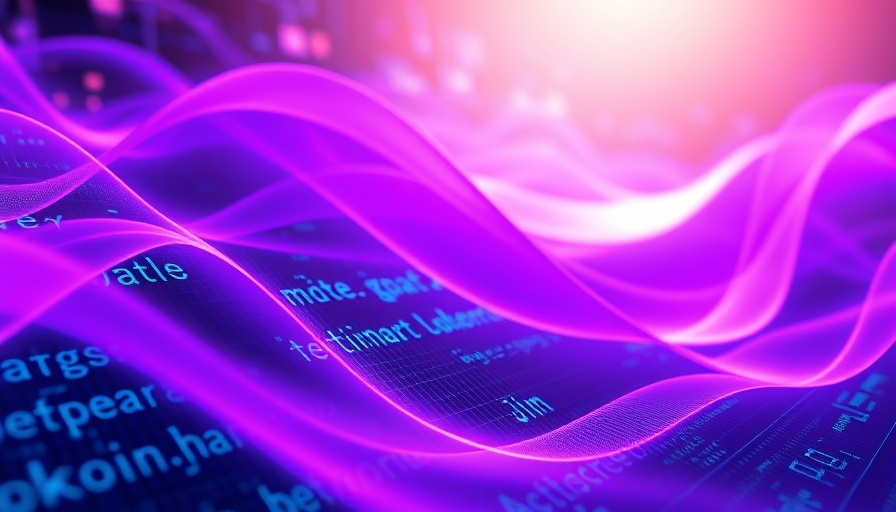 Futuristic digital display on AI model performance