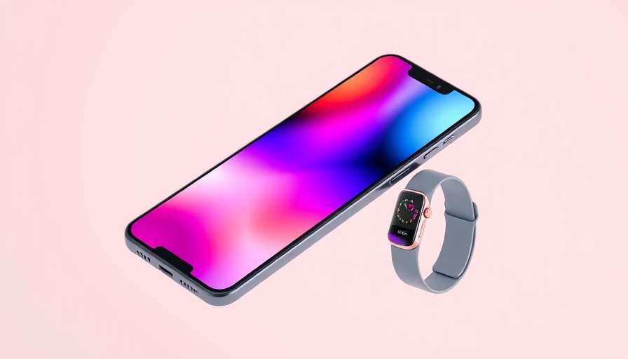 Innovative AI wearable technology devices in minimalist design.