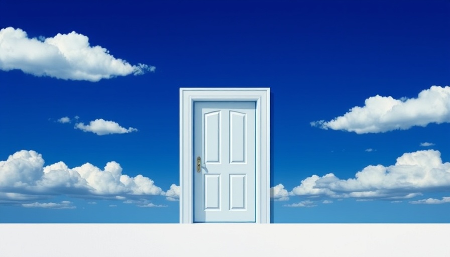 Victor Lazarte launching firm concept with exit symbolism.