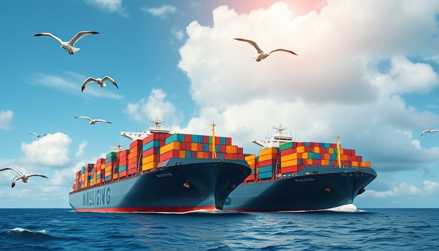 Cargo ships illustrating Unified Lower MS River Port Strategy.