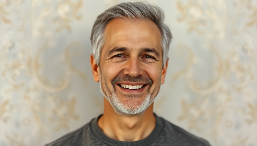 Friendly mature man representing New Orleans fertility care.