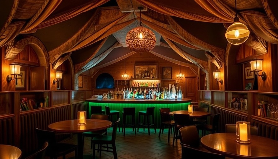 La Cueva is part cocktail lounge, part restaurant, and part listening room