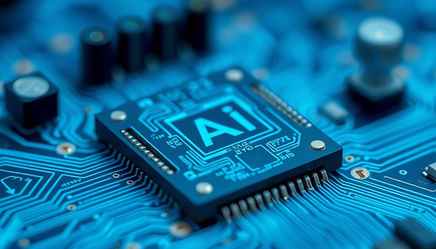 Close-up of AI microchip illustrating smart ways to use AI in everyday life.