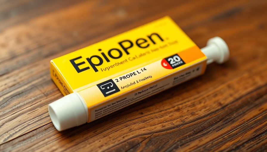 EpiPen 2-Pak close-up illustrating allergy emergency solution, related to Seizure Safe Schools Act North Carolina