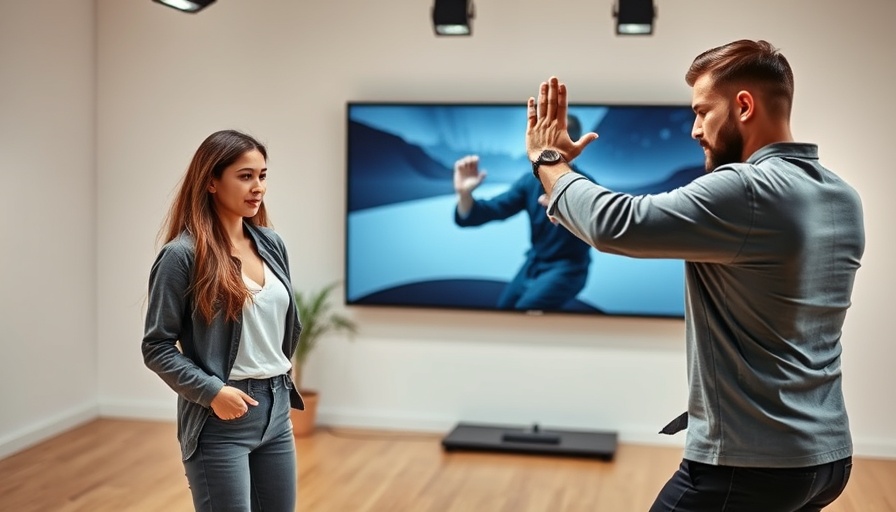 Self-defense demo in studio for college safety guide.