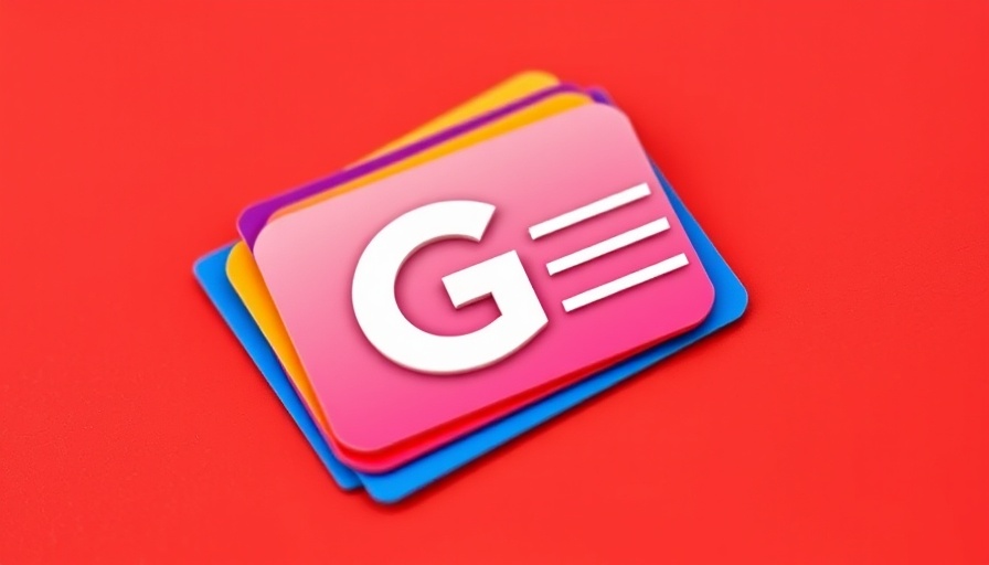 Colorful card icon for AI fundamentals, minimalistic design.