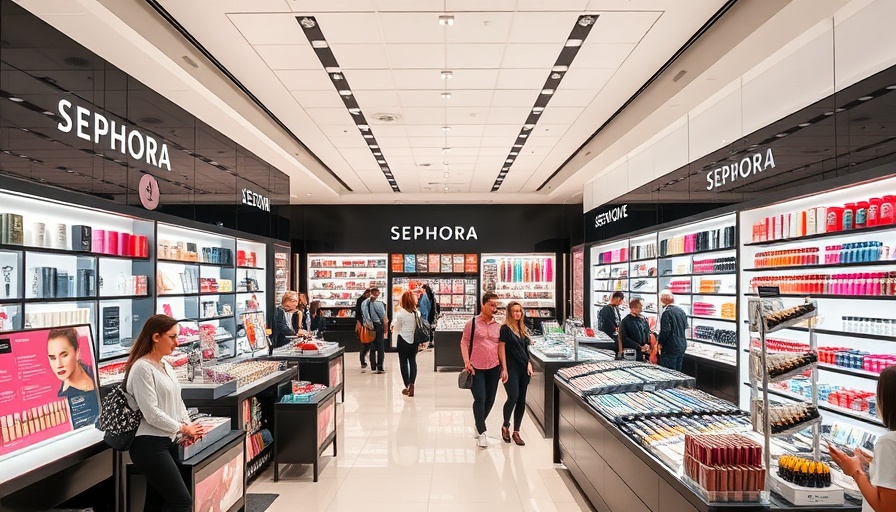 Sephora Expansion in The Woodlands showcasing modern store interior.
