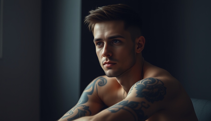 Matt Matthews signs with WME: thoughtful man with tattoos.