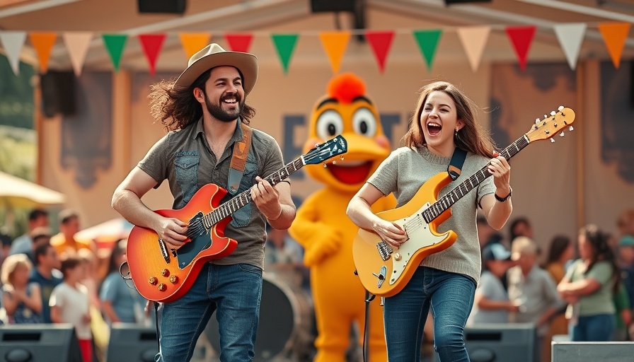 Musicians and mascot at budget-friendly event in Charlotte NC.