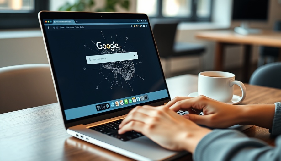 Exploring AI education investment on a laptop screen.