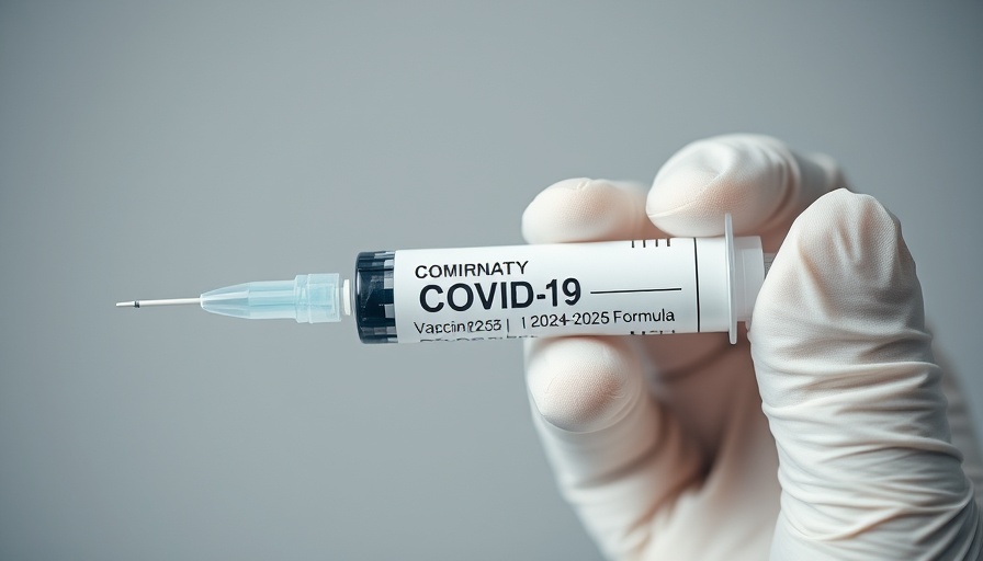 Close-up of COVID-19 vaccine syringe for Charlotte pediatric vaccination.