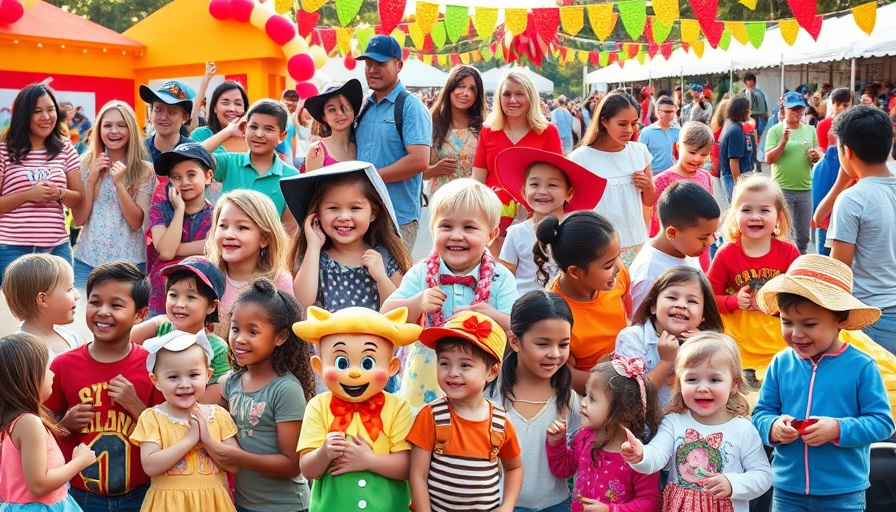 Best Kids Events in Houston September 2025 collage, colorful and lively family scenes.